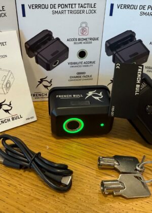 Verrou de pontet biométrique